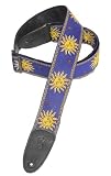 Levy's Leathers MPJG-SUN-BLU Polyester/Vinyl Strap Blue,Blue