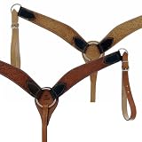 Floral Roping Breast Strap by Billy Cook