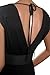 FUNFASH WOMENS PLUS SIZE SLIMMING BLACK COLOR BLOCK LONG MAXI PLUS SIZE DRESS