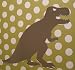 10 x 12 Dinosaur Boys Bedroom Peel & Stick On Acrylic Shatterproof Mirror Wall Art Applique