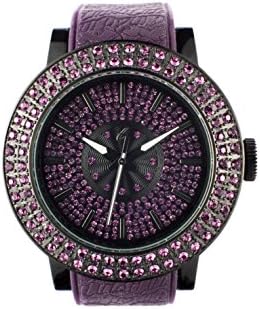 T Stainless Steel Watch with Swarovski Crystals (PS5832-48MM)