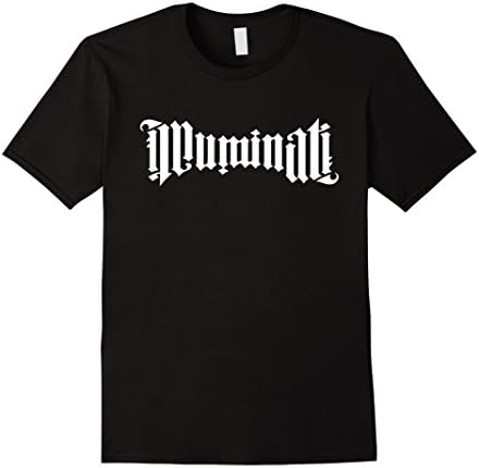 Men's Illuminati T-Shirt Illuminati Tee Medium Black