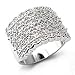 Victorian Pave CZ Right Hand Ring