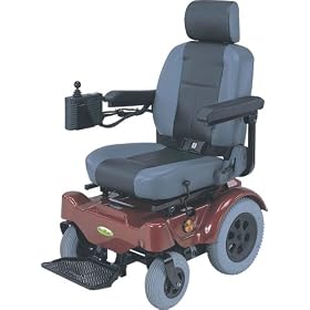 NexIdea NexRide Power Chairs  Deluxe Power Chair, Red
