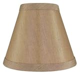 Tan 5 Inch Chandelier Mini Shade Lamp Shade