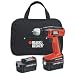 Factory-Reconditioned Black & decker 14.4V Compact Cordless Drill CDC1440K-2