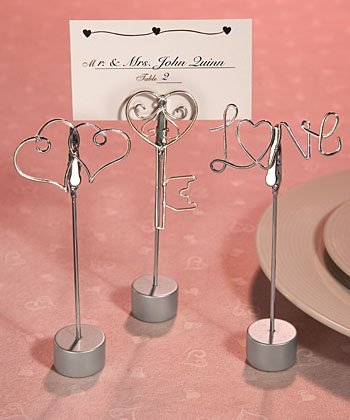 Love Design Place Card Holder Favor