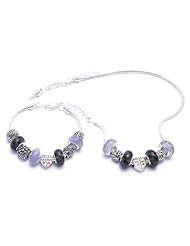 Best Friend Charm Bracelet and Necklace Gift Set Girls Pandora Style Gift Boxed
