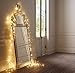 Qualizzi Fairy Lights 33 Foot / 100 Leds Warm White Color. Amazingly Bright - Ultra-Thin Flexible Easy To Wrap Copper Wire. Fairy Light Effect. Travel Plug