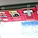 Multi-functional Auto Car Clip Sunvisor Car Storage Bag Pink
