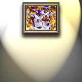 Completely Handpainted American Football Sport Painting, Custom Order FL963, Oil on Canvas, with Option to Paint Jerry, Brett & Co. from Any Other Favorite Photograph or Picture, Unframed, Size 20'' x 25" inches