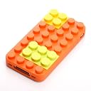 オウルテック iPhone4/4S専用ブロックケース オレンジ DCI-4SBL-OR