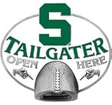 Michigan State Spartans Logo Bottle Opener Hitch Cover