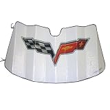 Corvette C6 Logo Custom Fit Sun Shield