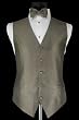 Tuxedo Vest - Venetian Collection Champagne with Coordinating Bowtie