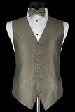 Tuxedo Vest - Venetian Collection Champagne with Coordinating Bowtie