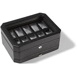 Wolf Designs 4586029 10 Piece Watch Storage Box with Drawer