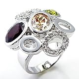 Jewelry - Multicolor CZ Cocktail Ring
