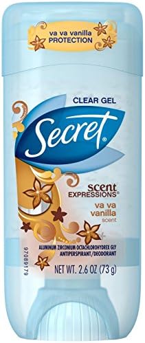 Secret Scent Expressions Crystal Clear Gel Vava Vanilla 2.7-Ounce (PACK 12)