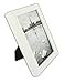 Golden State Art, 5x7 White Picture Frame, Wood Moulding and Tempered Glass, Display for 5x7 Picture Without Mat (Windows 4.5x6.5 inch)-Table Top or Wall Display, 1 Pack