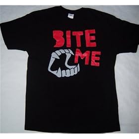 Vampire Bite Me T-Shirt Twilight True Blood