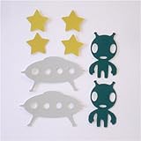 Fun Reflector Alien Reflective Sticker