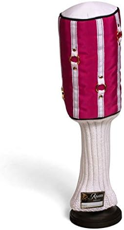 Driver Headcover - Lipped Out - Pink with White Ribbon - By Kiki Golf