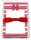 Nebraska Cornhuskers Acrylic Stationary Pad