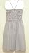 Juniors Plaid Plaid Babydoll Mini Dress/Cover Up w/Halter Tie Neck