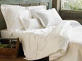 Coyuchi Organic Cotton Sateen Duvet Cover - Twin - White