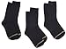 Gold Toe Boys' Wide Rib Dress Crew Socks, 3-Pair, Navy, Medium (9-2.5)