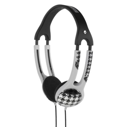 Skullcandy Icon 2 Headphones Grey Houndstooth