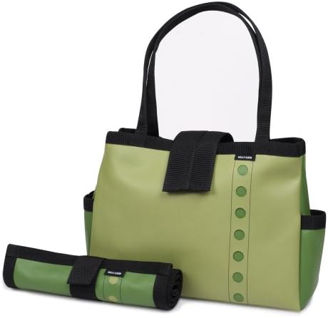 Holly Aiken Bomber Diaper Tote Bag, Atomic, Avocado/Olive