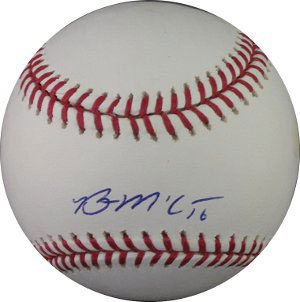 Brian McCann Signed Braves Baseball