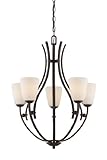 Quoizel CY5005PN Chantilly 5 Light Chain Hung Chandelier