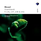 Mozart : Divertimenti K136, K137, K138 & K251 - Apex