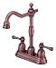 Danze D153557AC Opulence Two Handle Bar and Convenience Faucet, Antique Copper