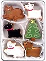 Beautiful Sweets Pet Christmas Organic Cookies, 12 Cookies