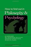 How to find out in philosophy and psychology