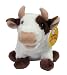 RBI Toys Maggie the Mooing Cow Puppet with Sound - Brown/White