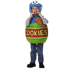 Kid's Sesame Cookie Monster Costume (Sz:Standard)