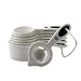 Kitchen & Housewares : Oxo Good Grips Soft Measuring Cups, Set of 7, White