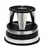 Cramer 1001-01 Kik Step Rolling Step Stool, Silvertone