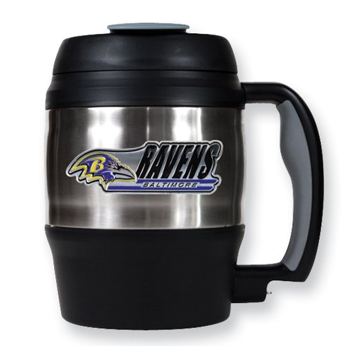 Baltimore Ravens 52oz Macho Travel Mug