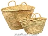 Mother and Daughter Market Baskets