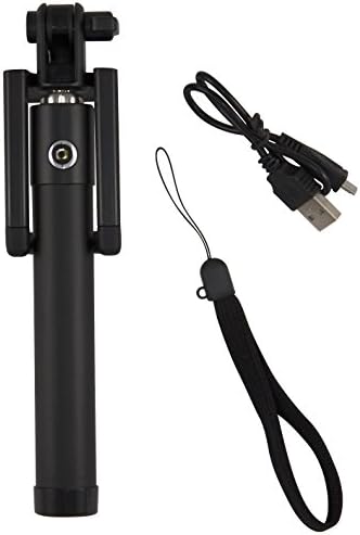 Insane Deal! Best Selfie Stick with Built-in Bluetooth Remote Shutter, Extendable Handled Stick and Adjustable Phone Holder. Ideal for Gifts.