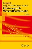 Produkt-Bild: Einf&uuml;hrung in die Wirtschaftsmathematik (Springer-Lehrbuch)