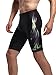 Neleus Men's Jammer Swimsuit Solid Swim Short,58,Black(us-M /ASIAN-XL)