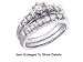 Stunning 14k. Solid Gold 1.00ctw. Genuine Diamond Bridal Ring Set ** Top Quality **