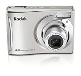 Kodak C140 Digitalkamera (8 Megapixel, 3-fach opt. Zoom, 6,1 cm (2,4 Zoll) Display) silber